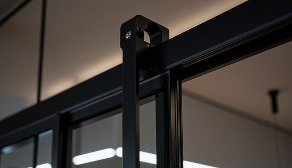 JS拉門提供台北鋁框拉門安裝服務的專業團隊照片