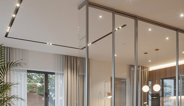 JS拉門新北鋁框拉門安裝案例圖