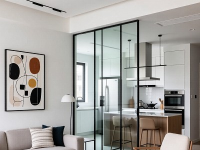 台北鋁框推拉門安裝，節省空間