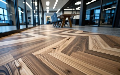 仿石紋無縫塑膠地板在廚房區域的應用